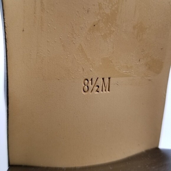 14th & Union Women Snake Faux Leather Heel Braxten Ankle Boots 8.5 - Picture 7 of 8